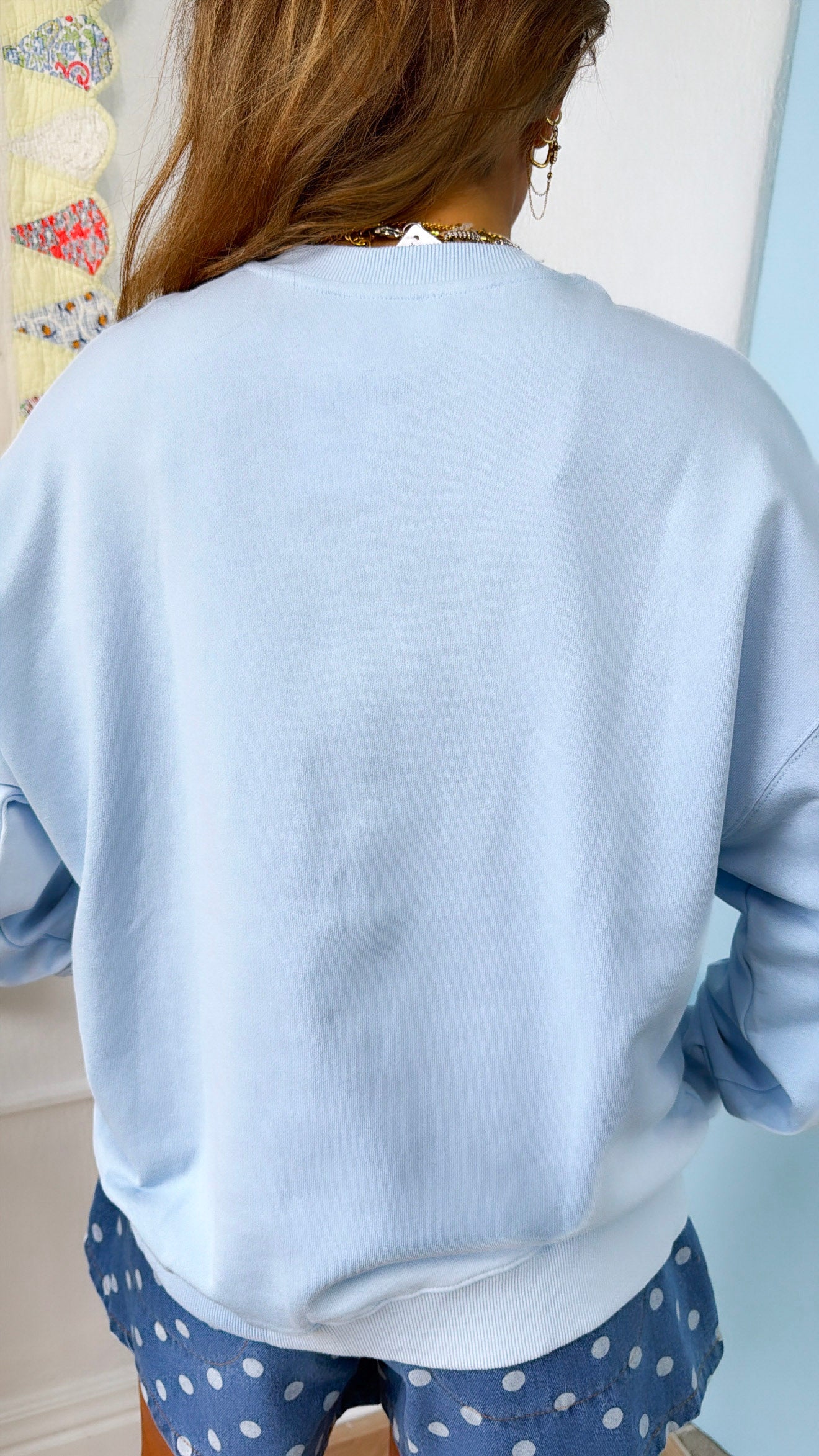 Sandbar Sparkler Sweatshirt, Lt. Blue