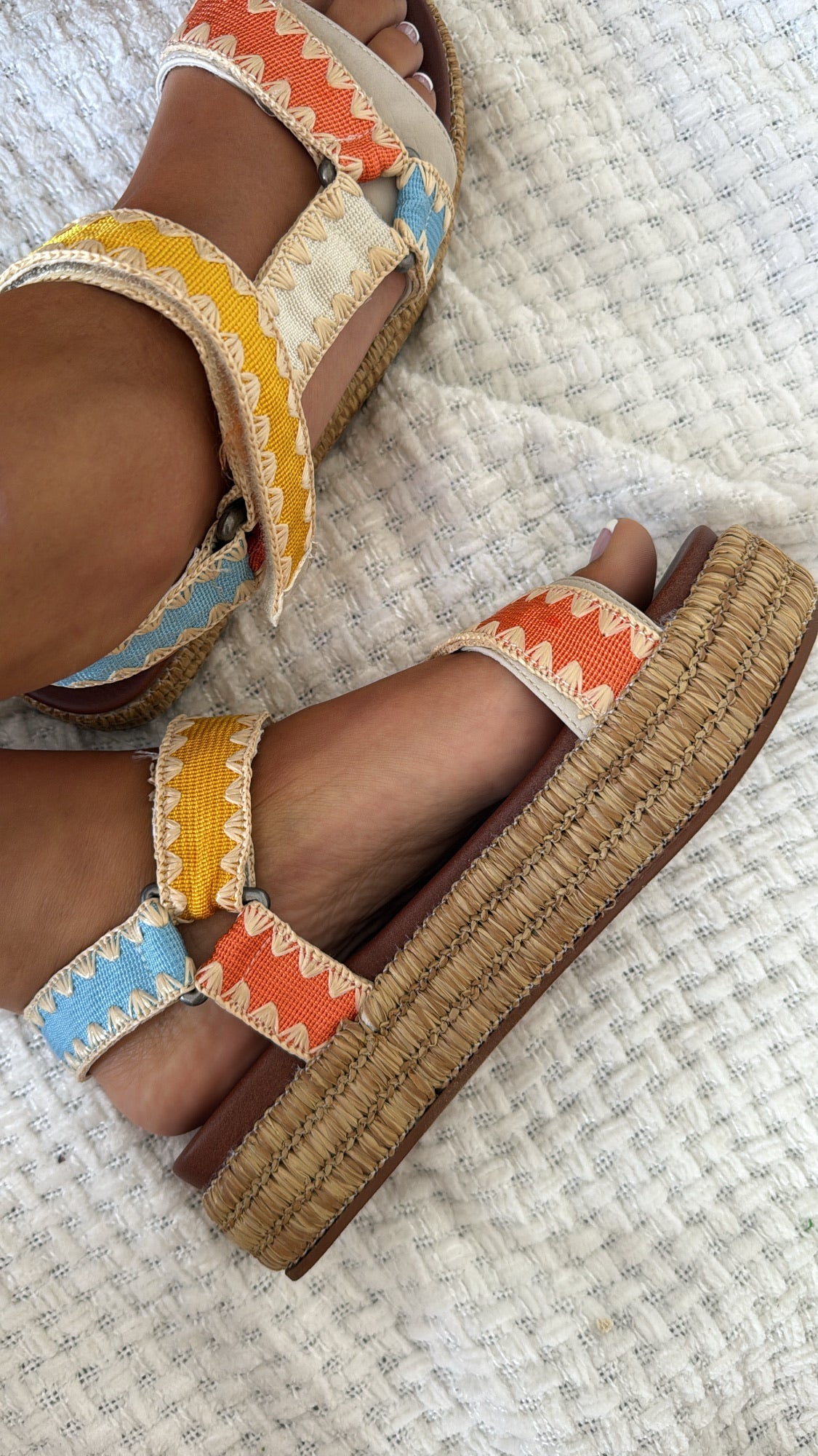 Sunset Shuffle Strappy Sandals