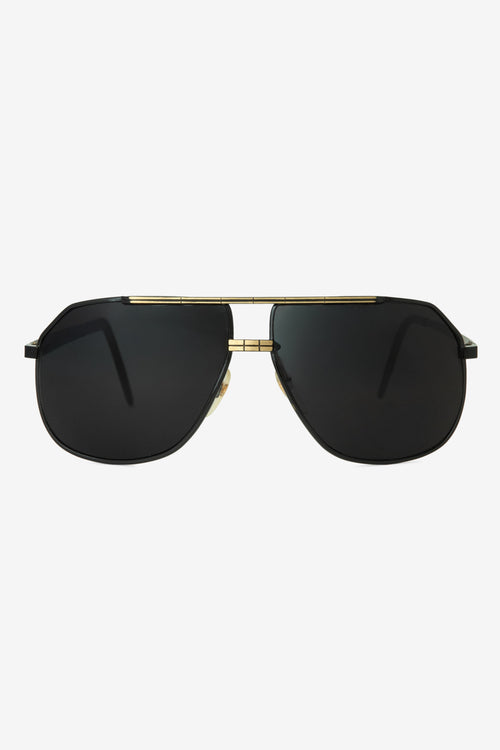 SGVN137 - DARK METAL AVIATOR SUNGLASSES