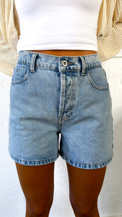 Sunny Street Denim Shorts, Denim
