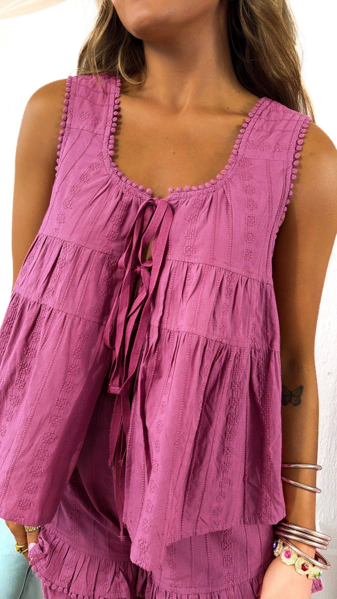 Selene Two Piece Set, Orchid Haze