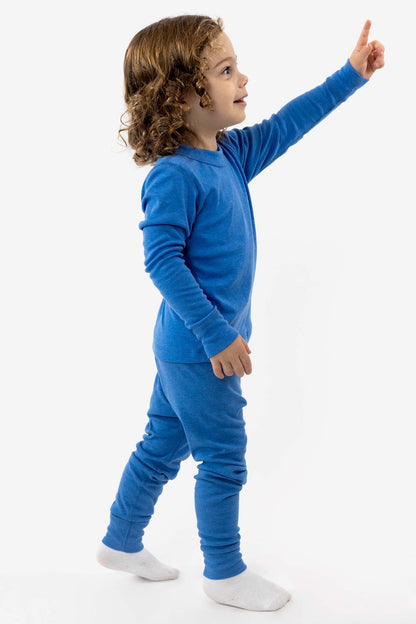 FFR107 - Kids 50/50 Long Sleeve Rib Top