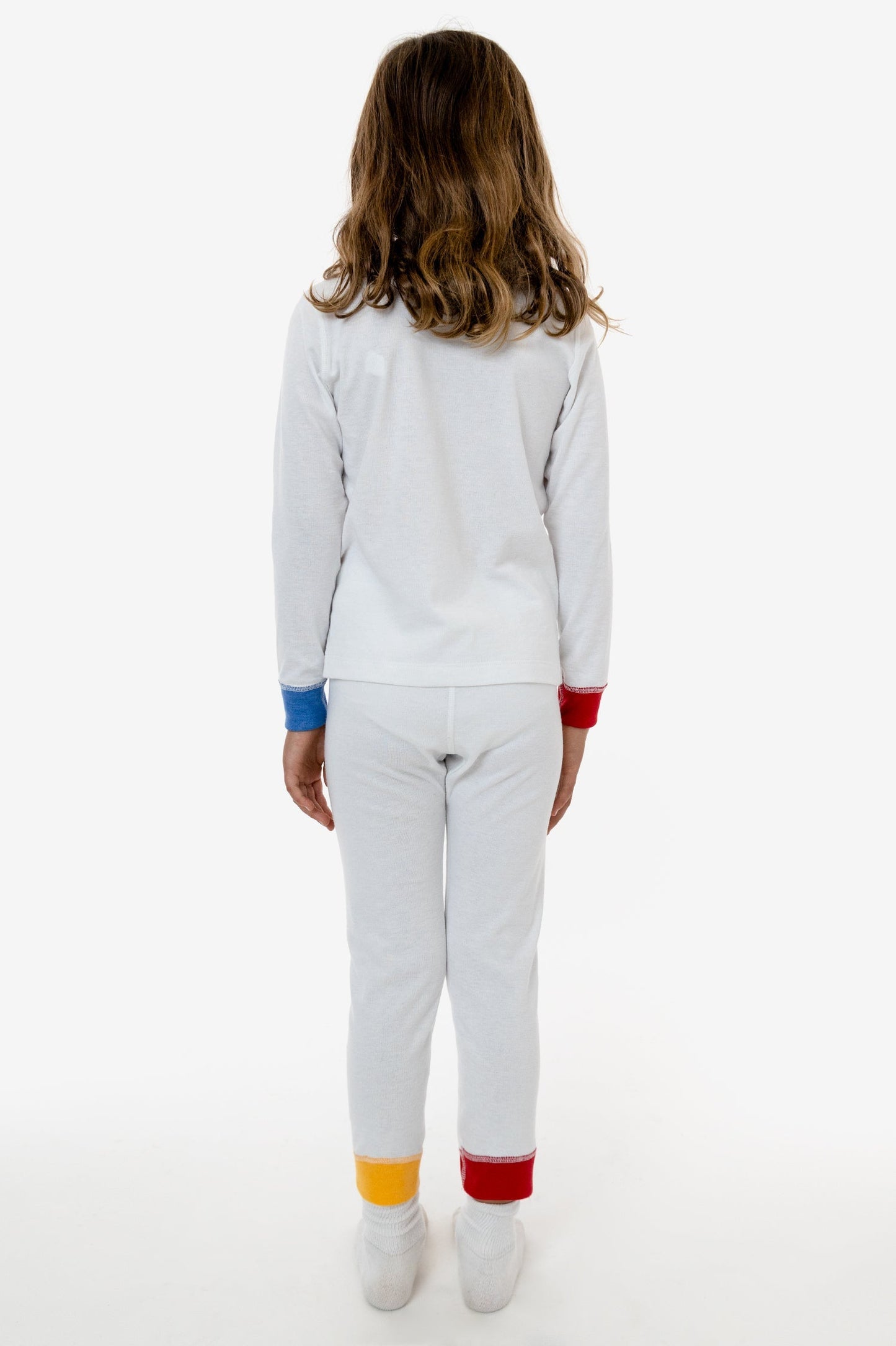 FFR107 - Kids 50/50 Long Sleeve Rib Top