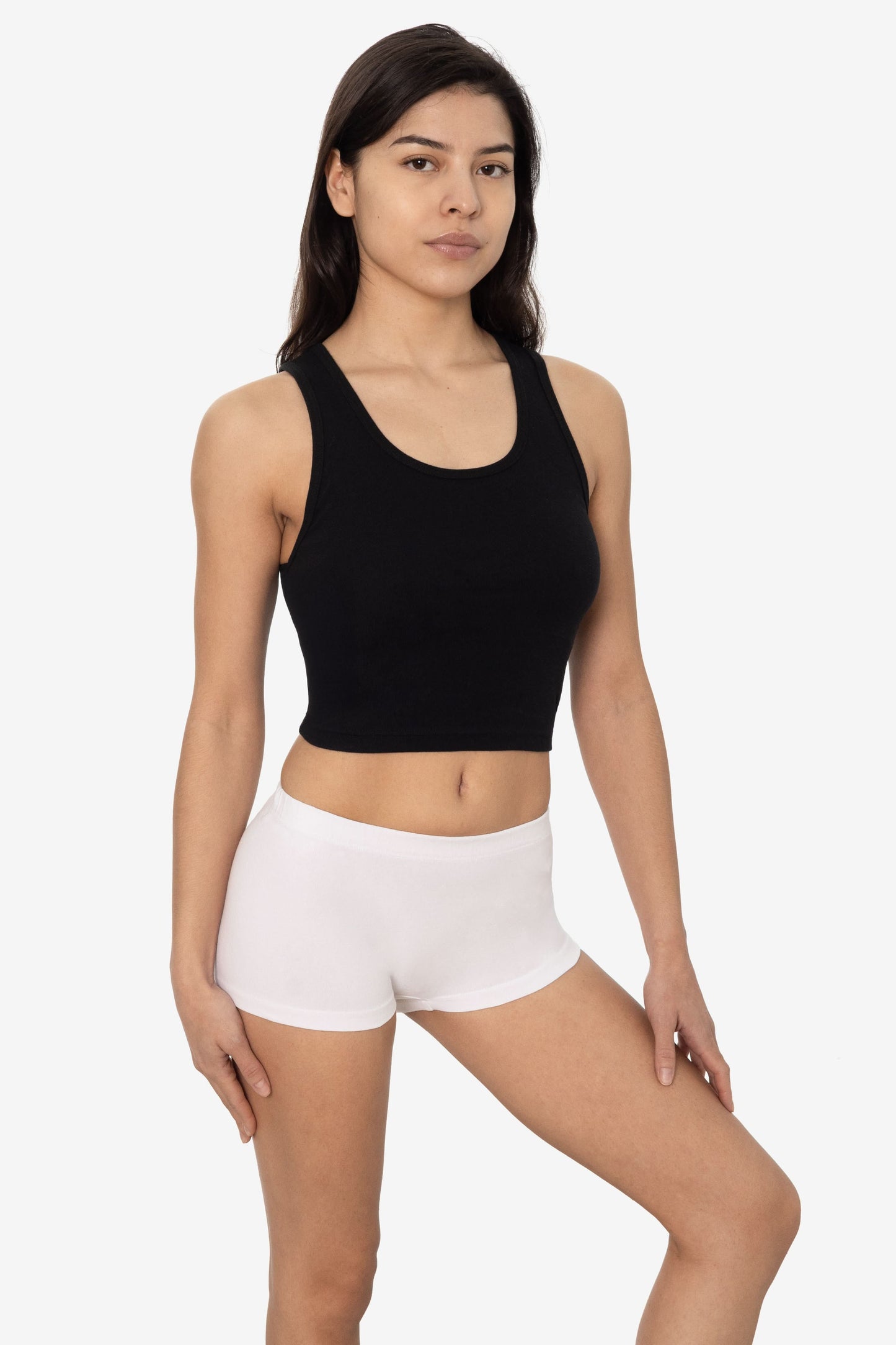 4308 - Baby Rib Crop Tank