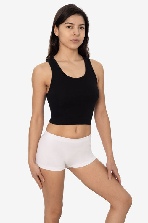 4308 - Baby Rib Crop Tank