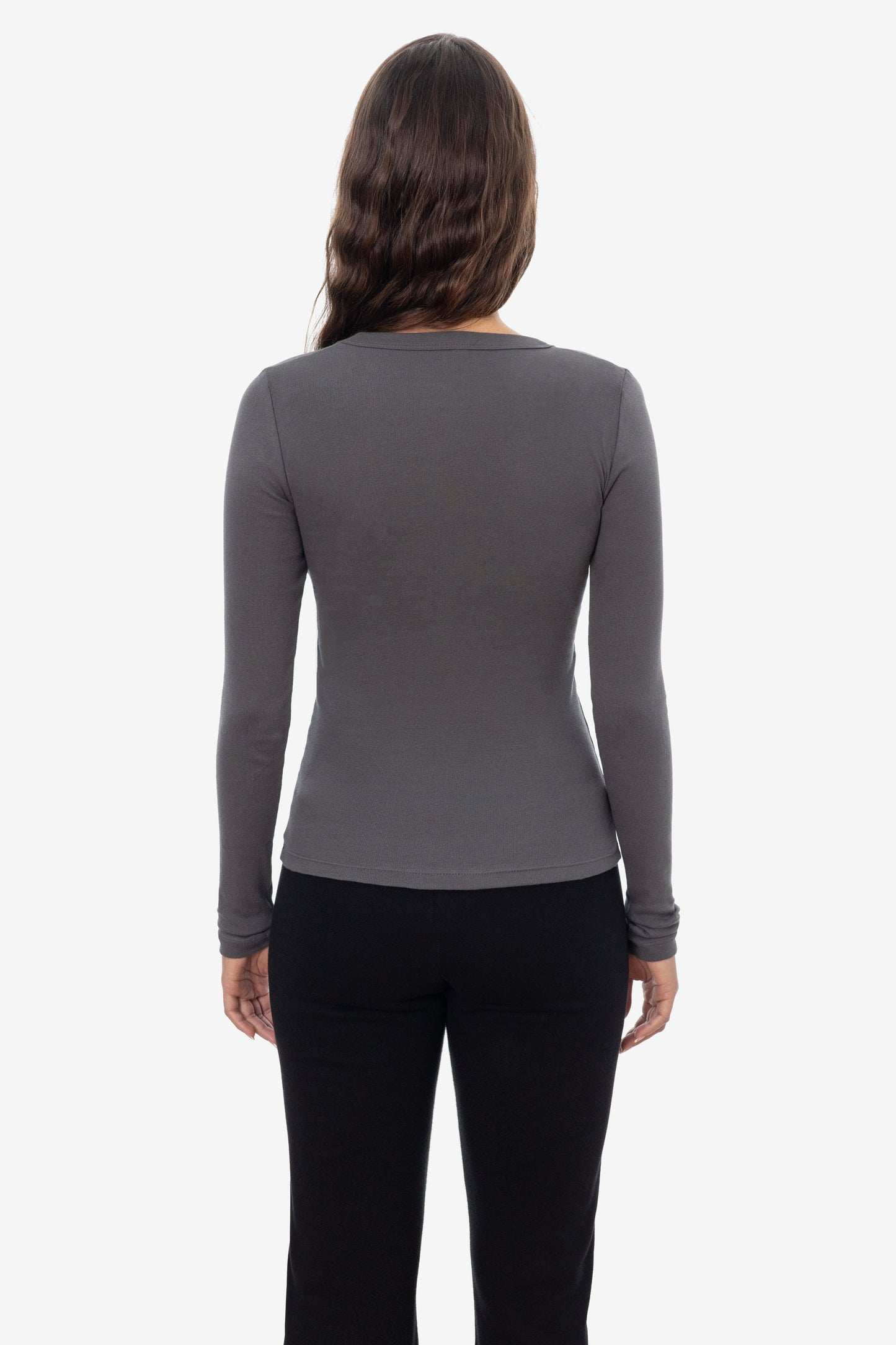 43082 - Baby Rib L/S Scoopneck Tee