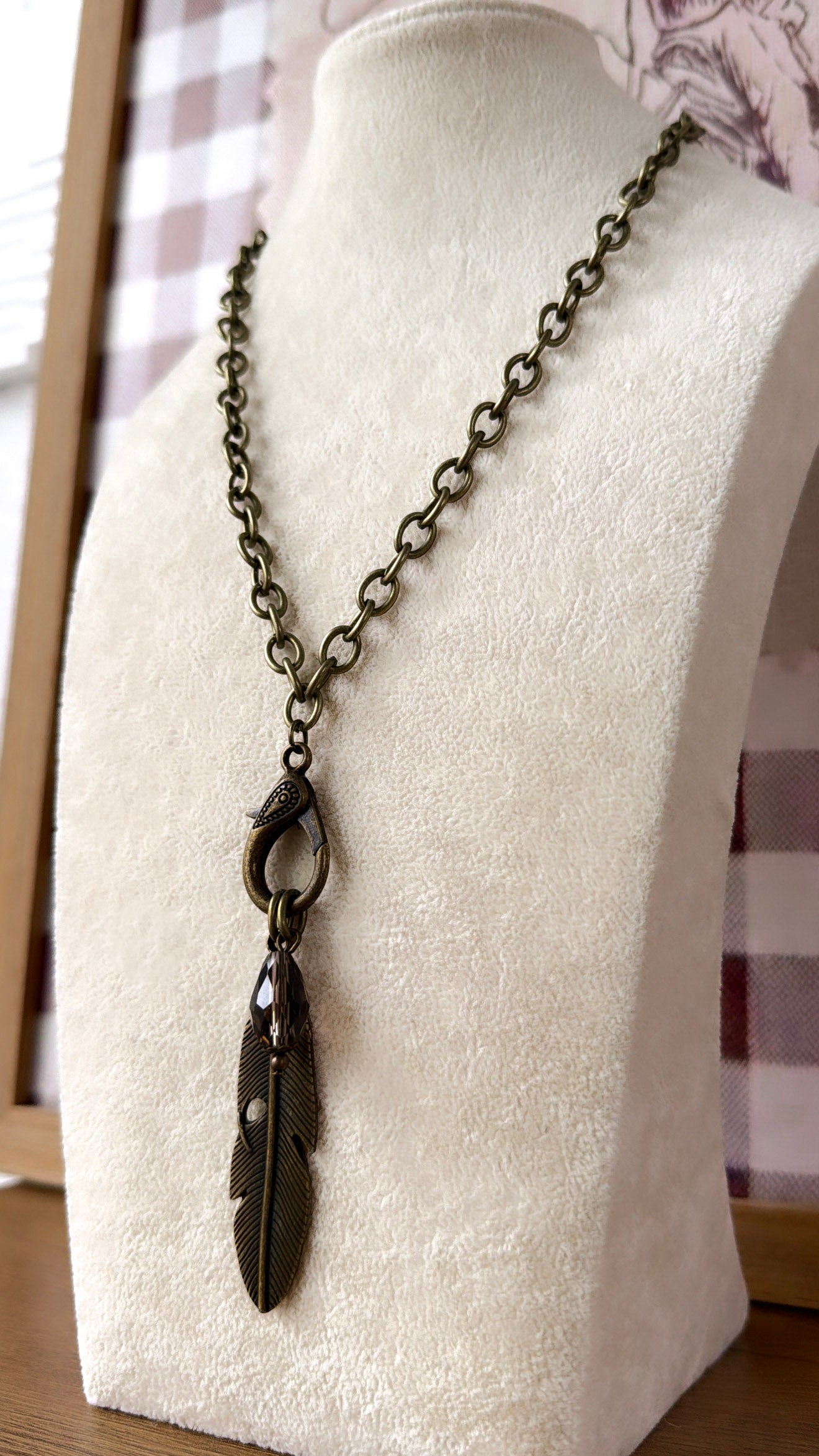 Reva Necklace, Bronze