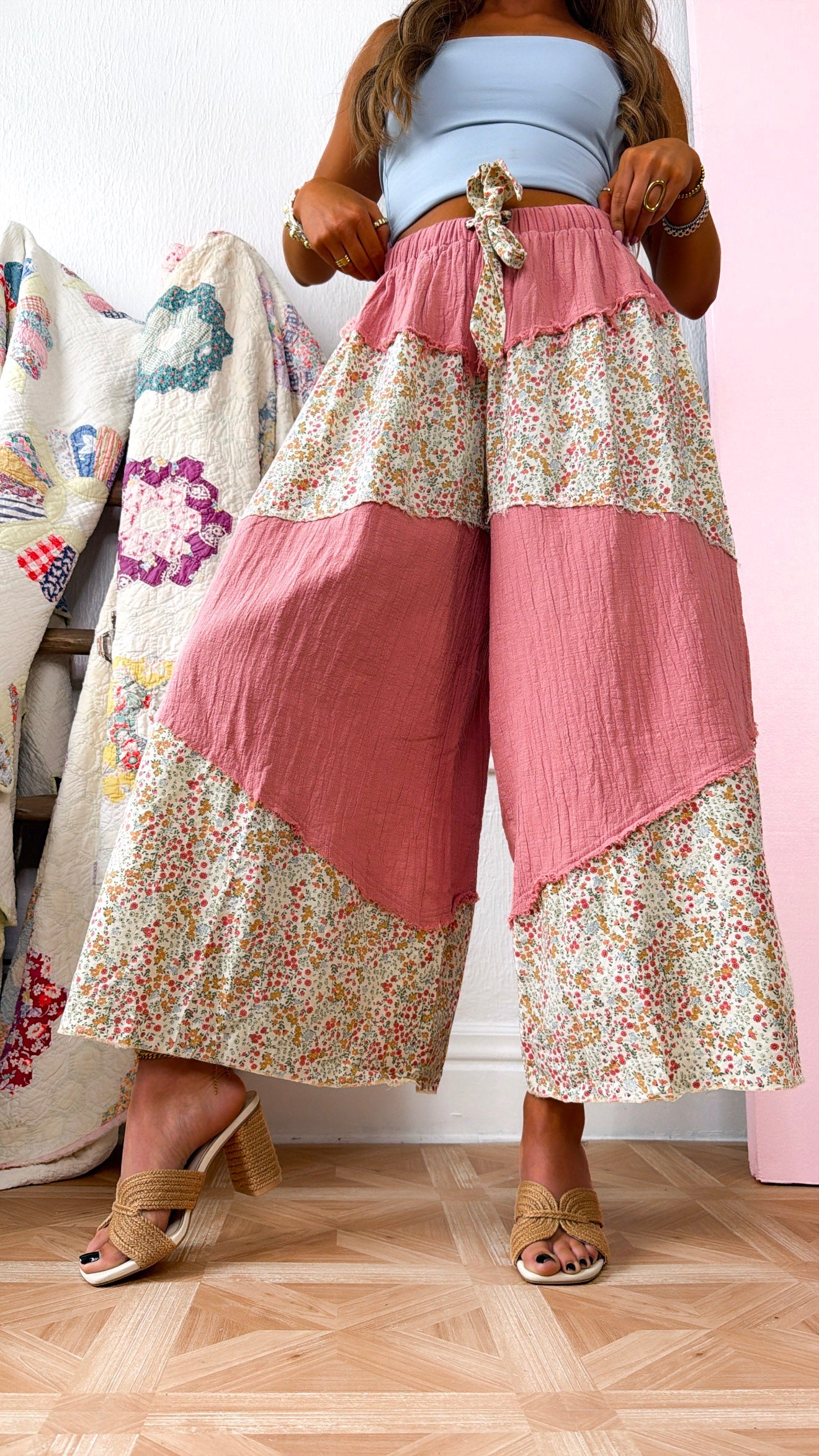 Wildflower Breeze Pant, Dusty Peach