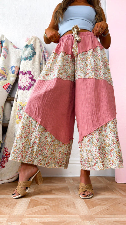 Wildflower Breeze Pant, Dusty Peach
