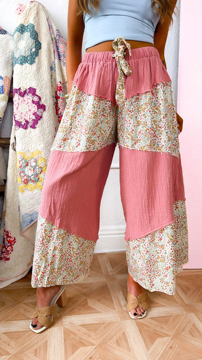Wildflower Breeze Pant, Dusty Peach