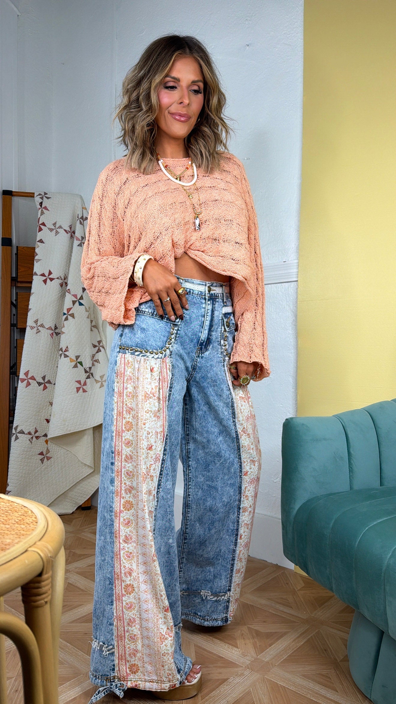 Sunshine Lane Denim Pant