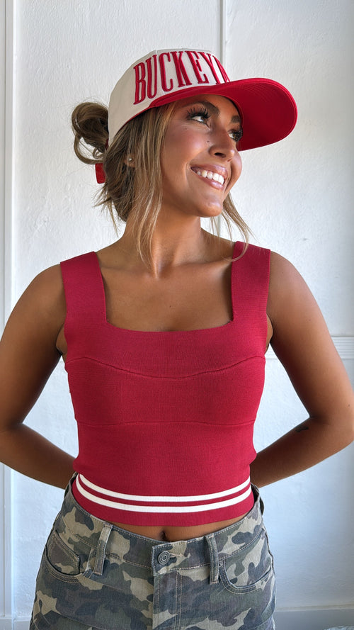 Sweet Thing Tank Top, Red