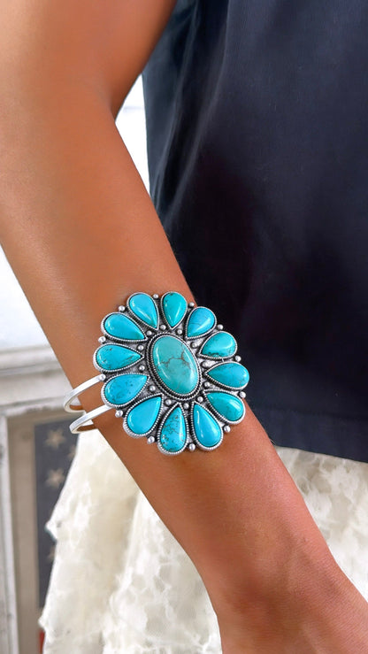 Western Brass Bracelet Cuff