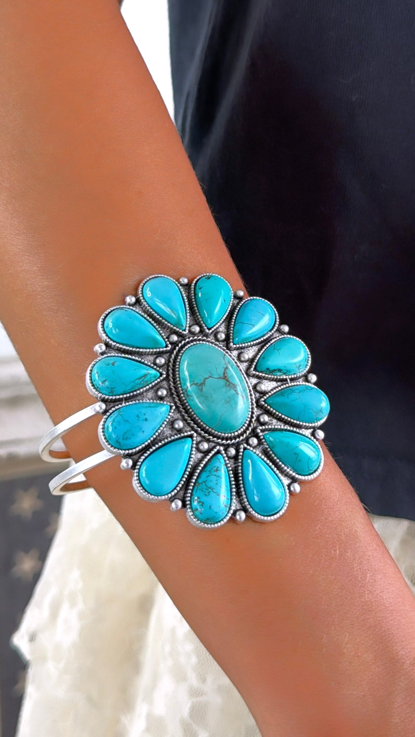 Western Brass Bracelet Cuff