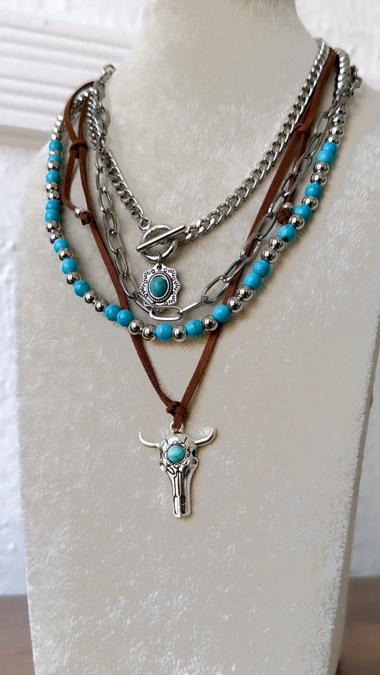 Wild West Layered Necklace