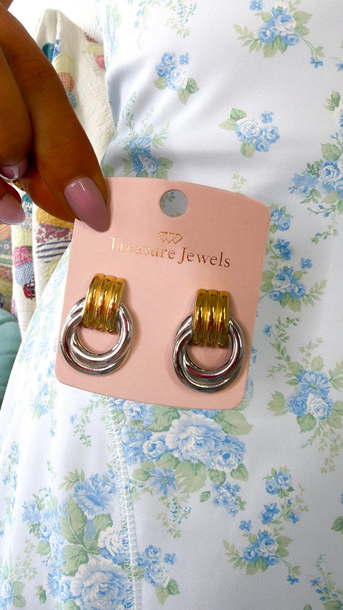 Vintage Mix Metals Stud
