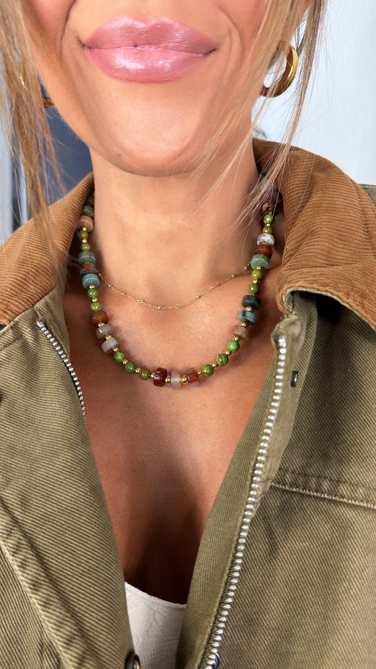 Treasure Jewels: Garden Gemstone Necklace