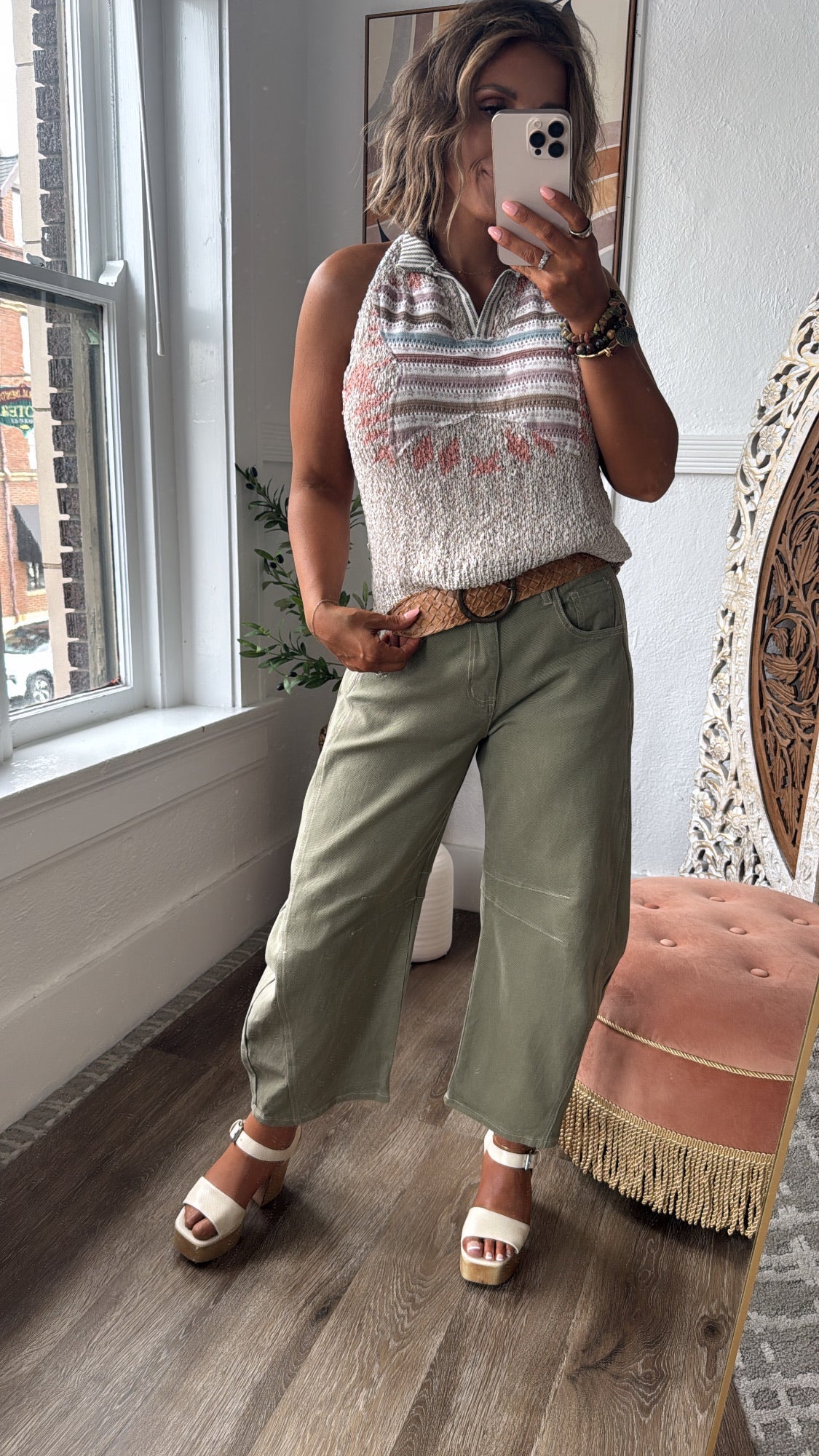 Violette Tank Top, Natural