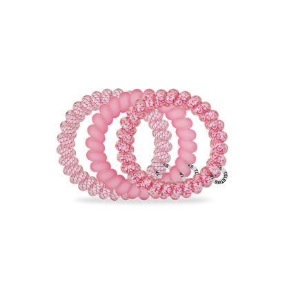Spiral Hair Coils | Large | Pink and Powerful Hair Ties