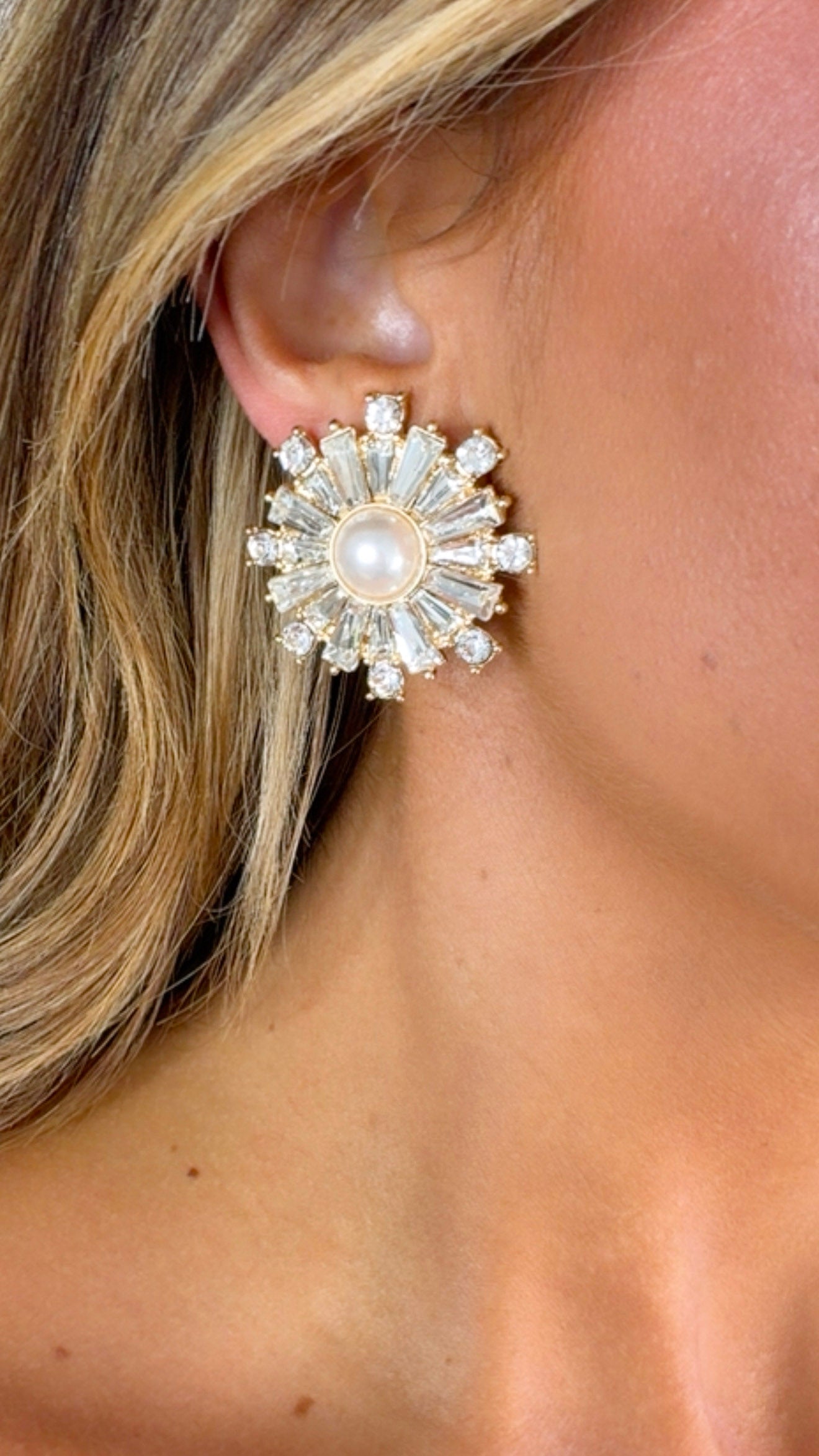 Studded Starburst earring