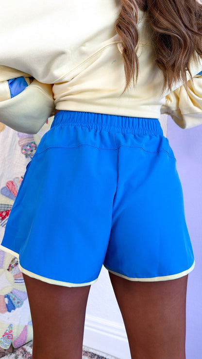 Relax Girl Short & Top Set, Lemonilla/ Aqua Splas