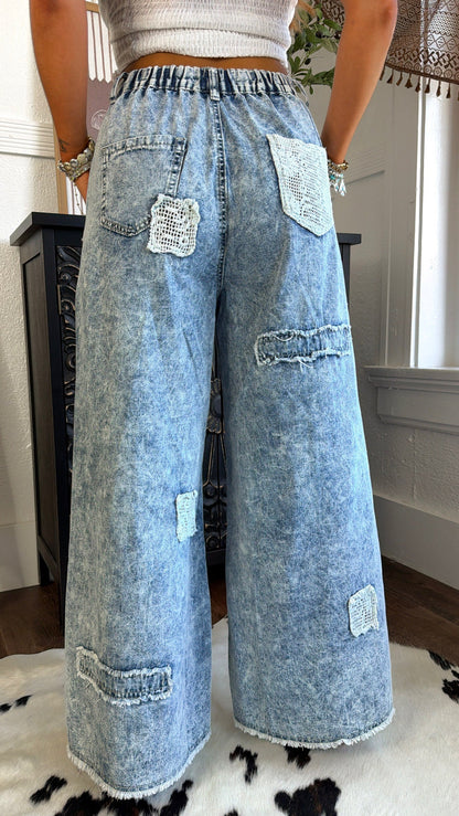 The Kairo Baggy Distressed Jean, Denim