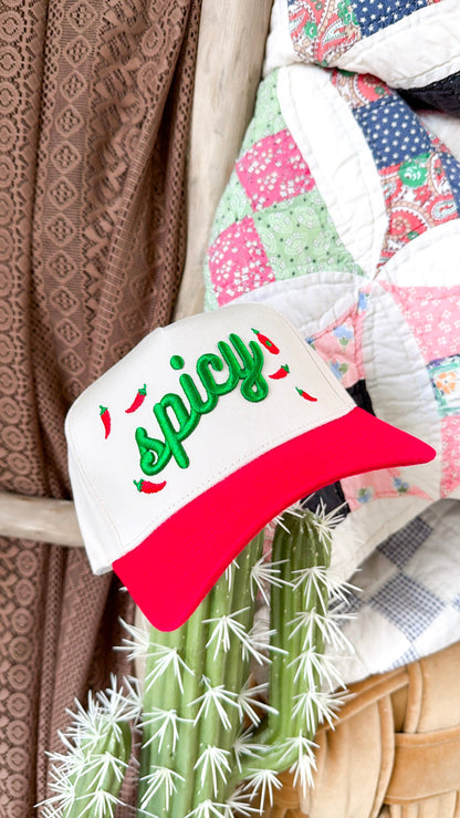 Spicy Canvas Trucker Hat