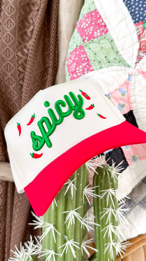 Spicy Canvas Trucker Hat