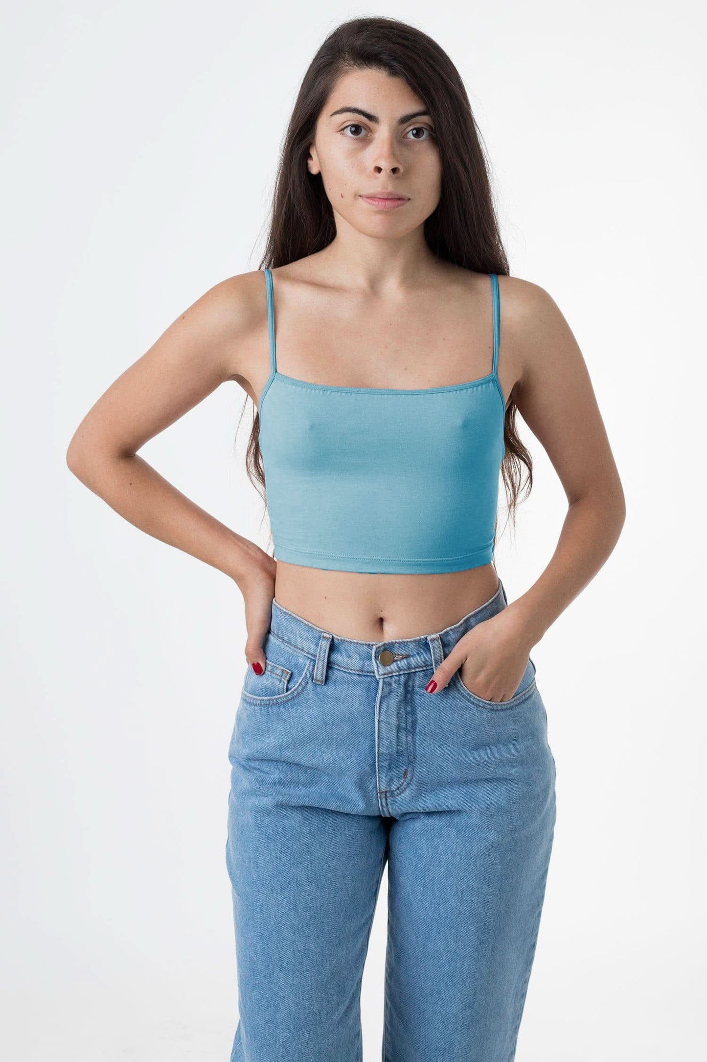 8396 - Spaghetti Crop Top