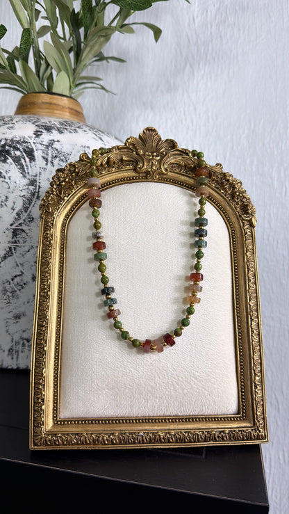 Treasure Jewels: Garden Gemstone Necklace