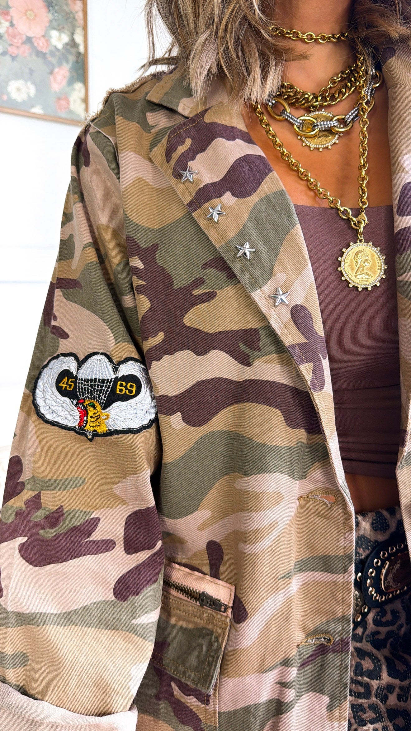The Vintage Canteen Coat, Camo