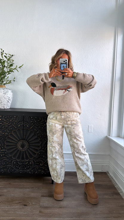 Sagebrush Barrel Pant, Sand
