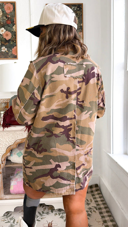The Vintage Canteen Coat, Camo