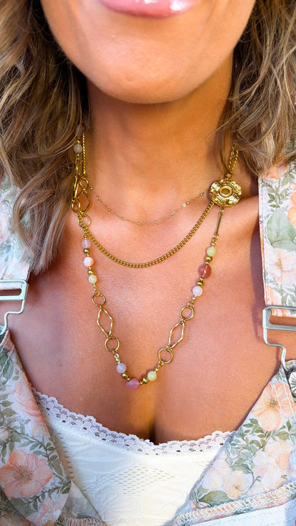 Treasure Jewels: Golden Garden Necklace