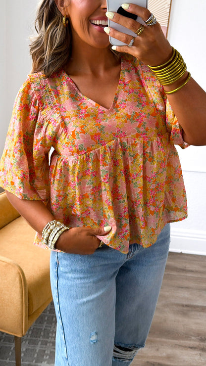 Verano Bay Blouse, Tropical