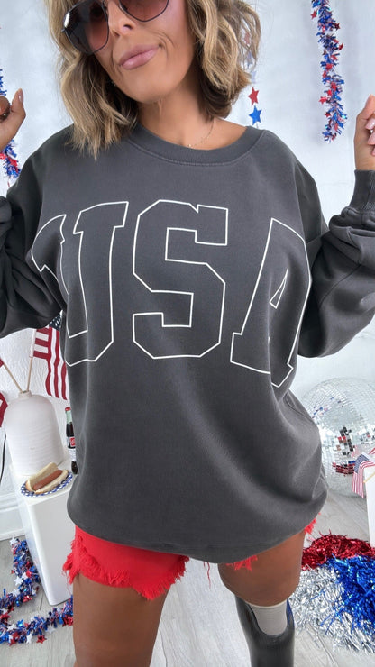USA Crewneck Sweatshirt