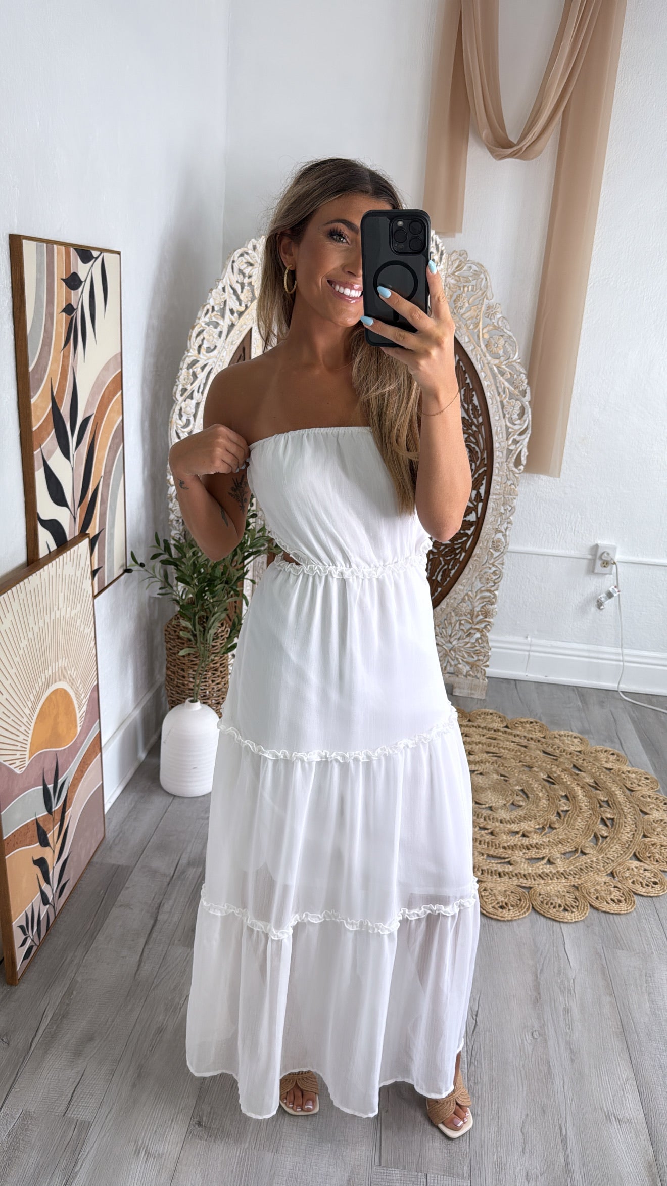 Sweet Life Maxi Dress, Off White