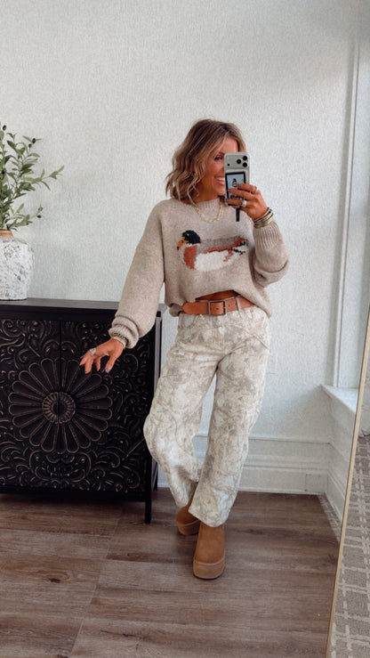 Sagebrush Barrel Pant, Sand