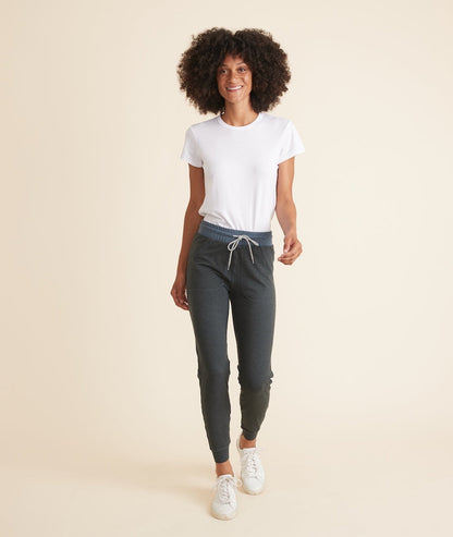 Women's Sport Jogger in Charcoal