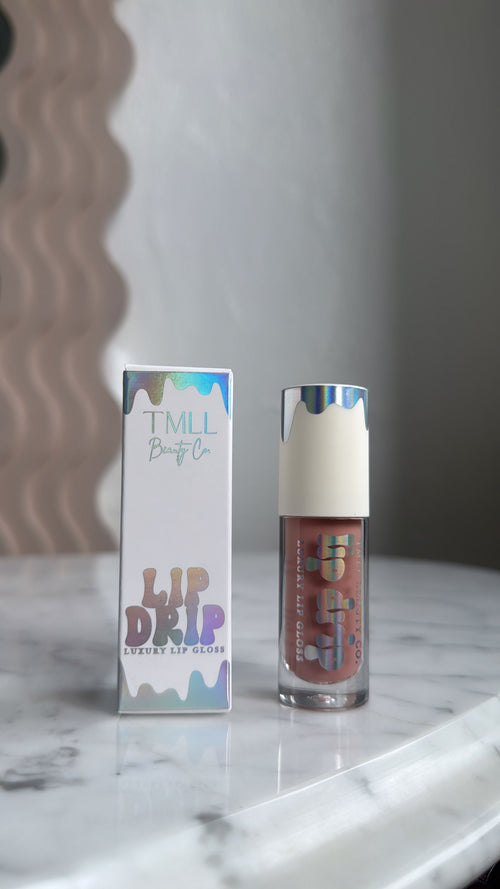 TMLL Lip Drip Luxury Gloss, Strawberry Milkshake