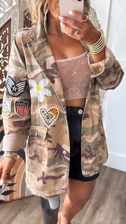 The Vintage Canteen Coat, Camo