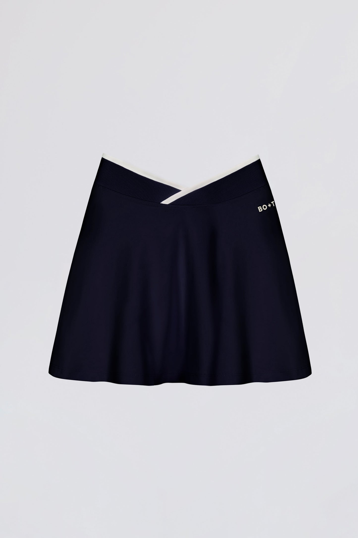 Soft Active Crossover Mini Skort in Midnight