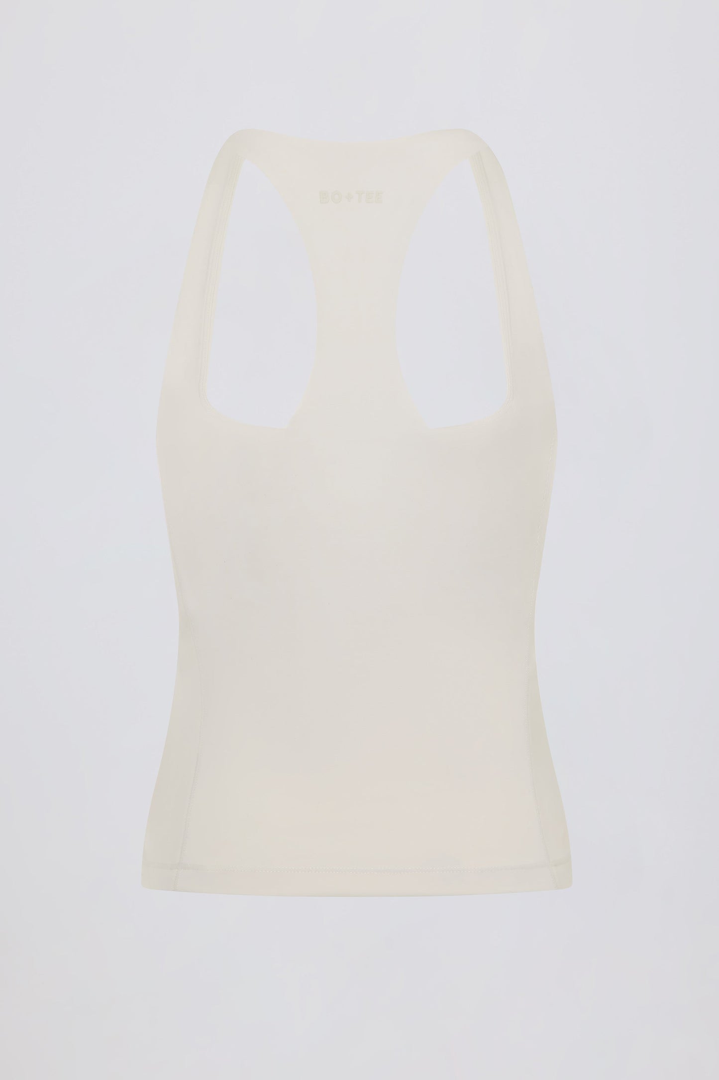 Soft Active Racerback Tank Top in Oat