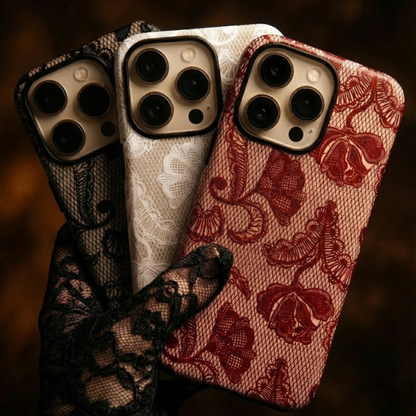 Tough Phone Case - Lace Noir