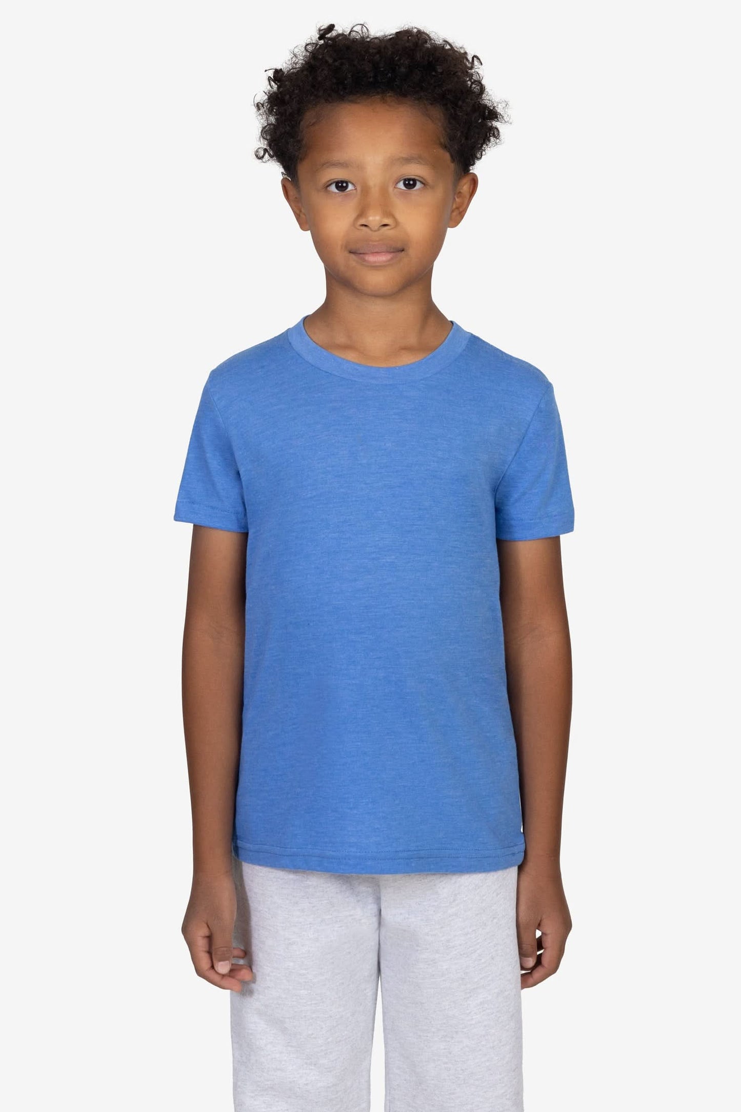 FF2001 - Youth Poly-Cotton Crew Neck T-Shirt