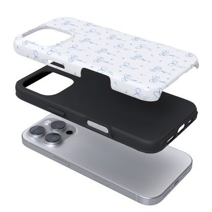 Tough Phone Case - Bluebell Bows