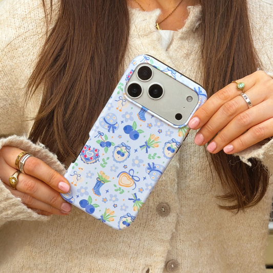 Tough Phone Case - Blueberry Picnic