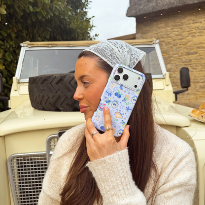 Tough Phone Case - Blueberry Picnic
