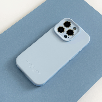 Butter Soft Silicone Phone Case - Blue