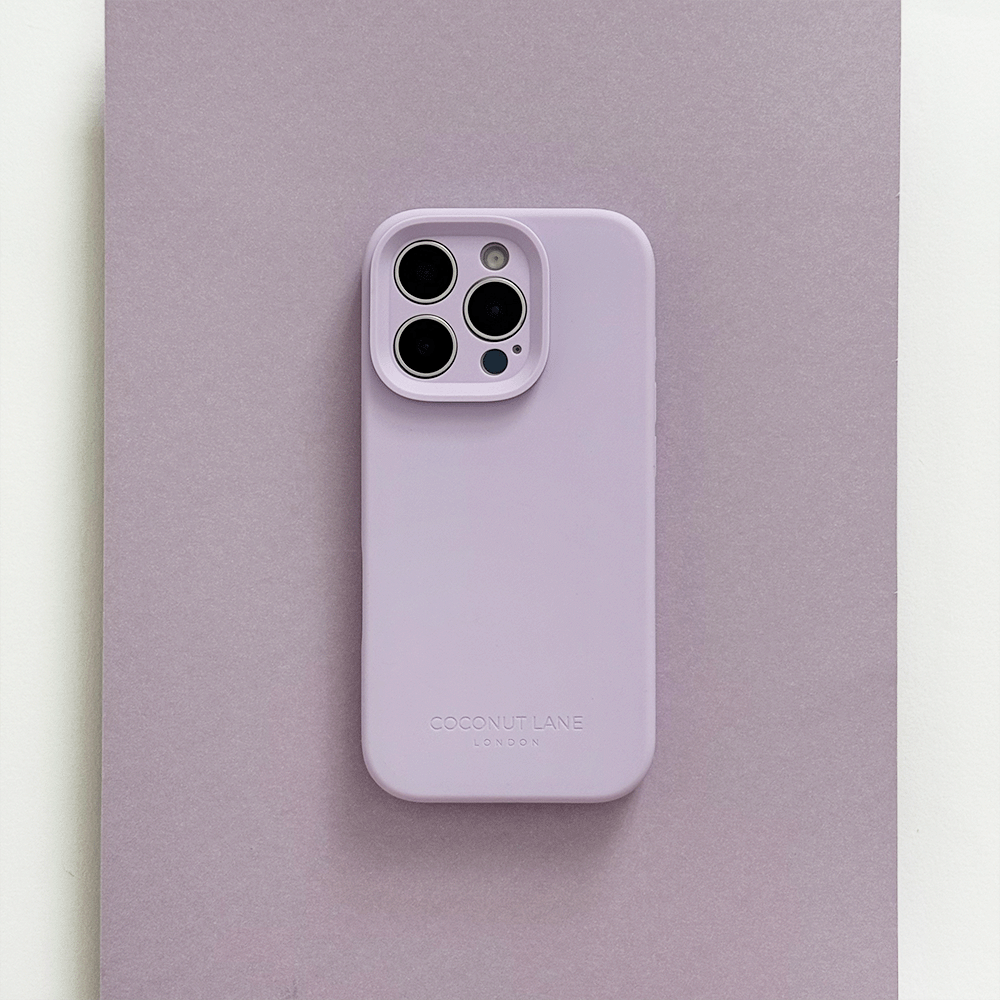 Butter Soft Silicone Phone Case - Lilac